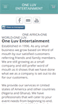 Mobile Screenshot of oneluventertainment.com